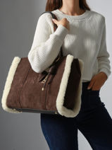 Shopper Alpin Etrier Brown alpin EALP140M-vue-porte