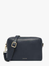 Sac Bandouli�re Tradition Cuir Etrier Bleu tradition ETRA141M