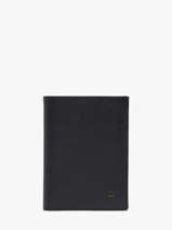 Portefeuille Porte-monnaie Madras Cuir Etrier Bleu madras EMAD5016