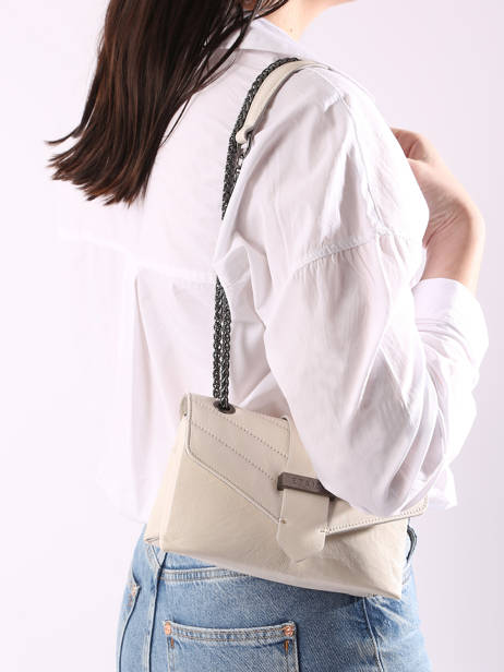 Sac Bandoulière Jana Amour Cuir Etrier Blanc jana amour EJAM002R vue secondaire 1