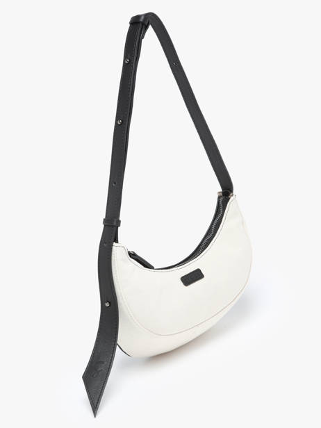 Sac PortÃ© Ã©paule S Sosoomao Coton Et Cuir Etrier Noir sosoomao coton ECSC057S vue secondaire 2