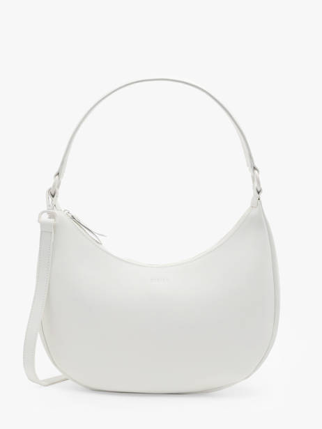 Sac PortÃ© Ã©paule Oxer Cuir Etrier Blanc oxer EOXE017M