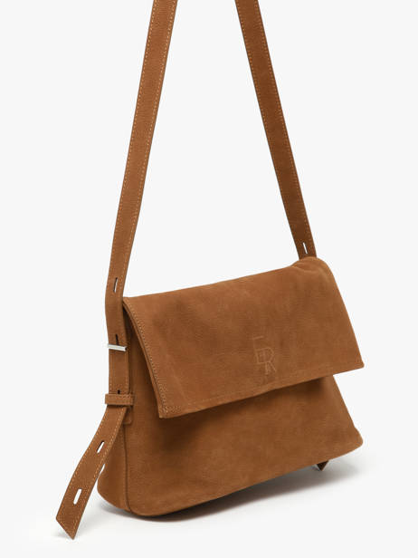 Sac Bandoulière Cavalier Nubuck Cuir Etrier Beige cavalier nubuck ECAN135M vue secondaire 2